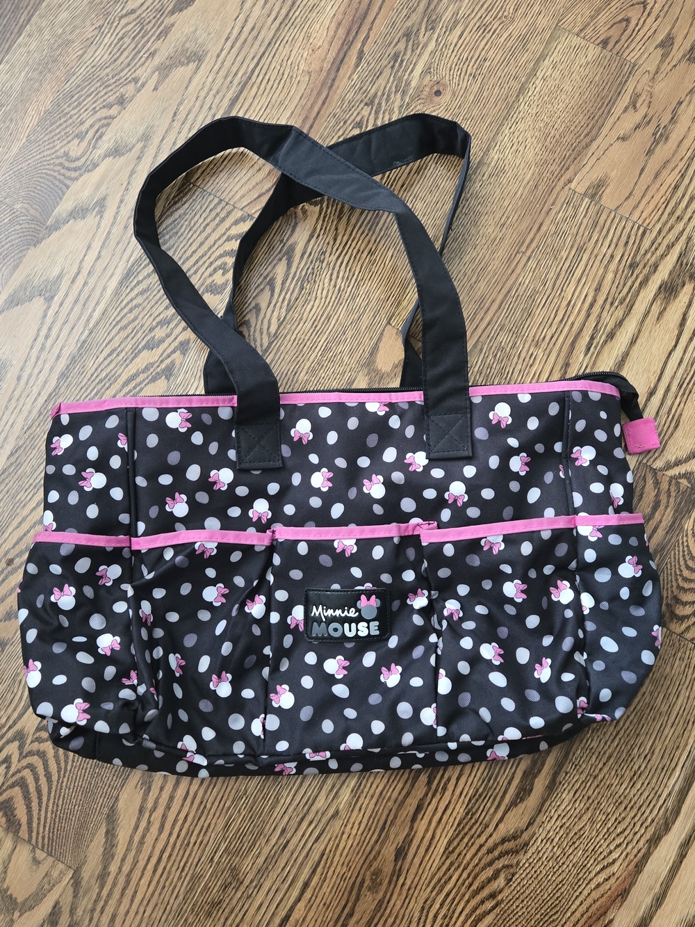 Disney Minnie Mouse Diaper Bag with Polka Dots